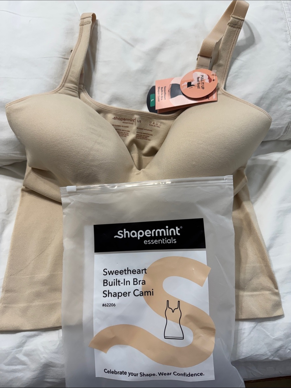 Shapermint Seamless Shaping Camisole - Light Beige - Picture 4 of 5